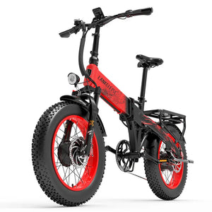 LANKELEISI X2000 MAX Fat Bike Électrique à double moteur 2000W (Nouveaux arrivages) - RIDETRIC