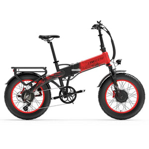 LANKELEISI X2000 MAX Fat Bike Électrique à double moteur 2000W (Nouveaux arrivages) - RIDETRIC