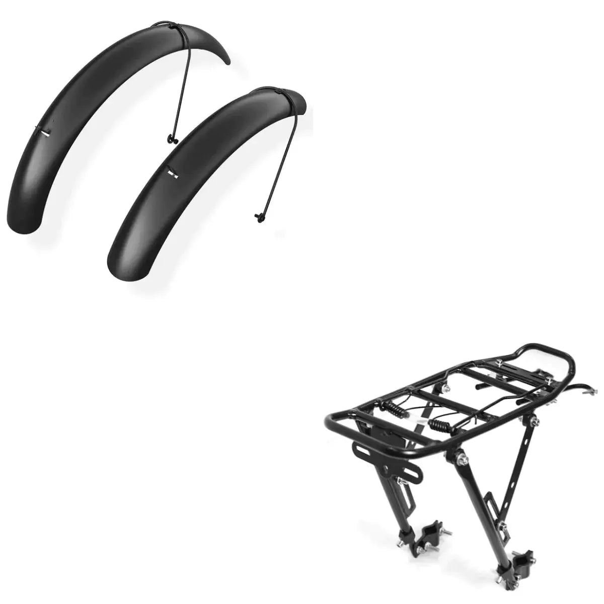 Garde-boue en fer et porte-bagages arrière pour ADO A20F/A20F+/Beast 20F - RIDETRIC