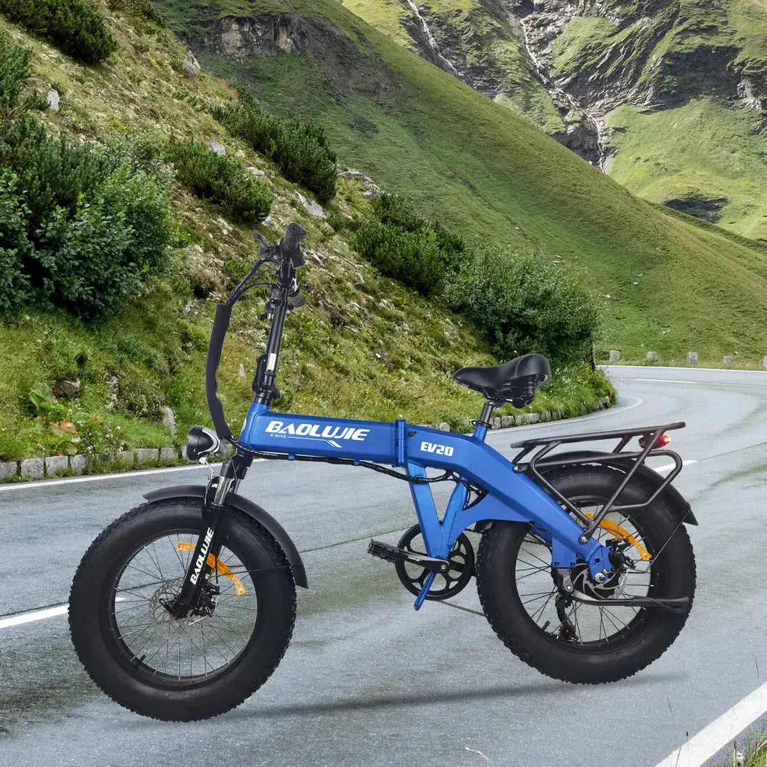 Fat Bike Électrique BAOLUJIE DZ-2017 - RIDETRIC