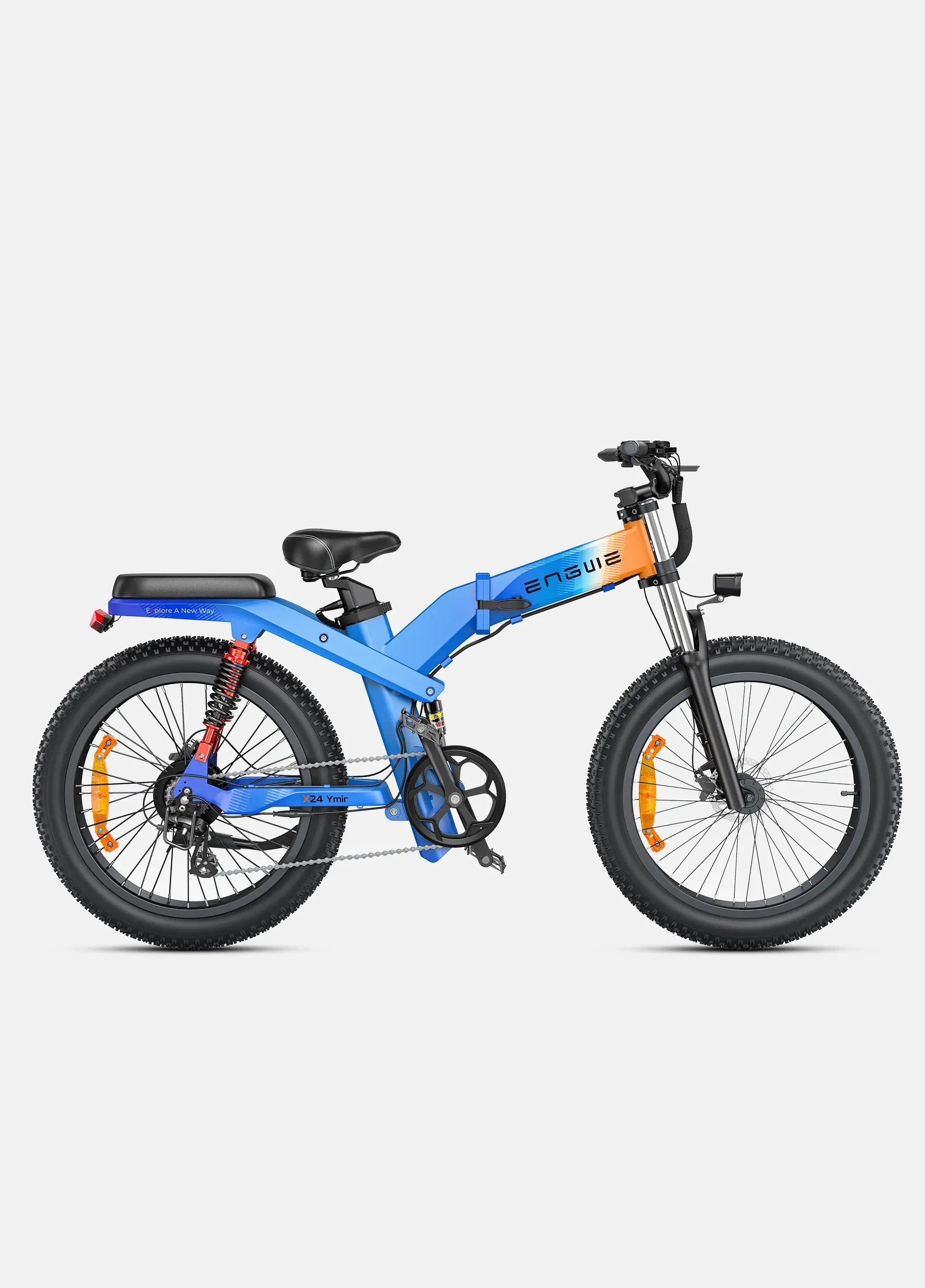 Fat Bike Électrique ENGWE X24 1000W Double Batterie - RIDETRIC
