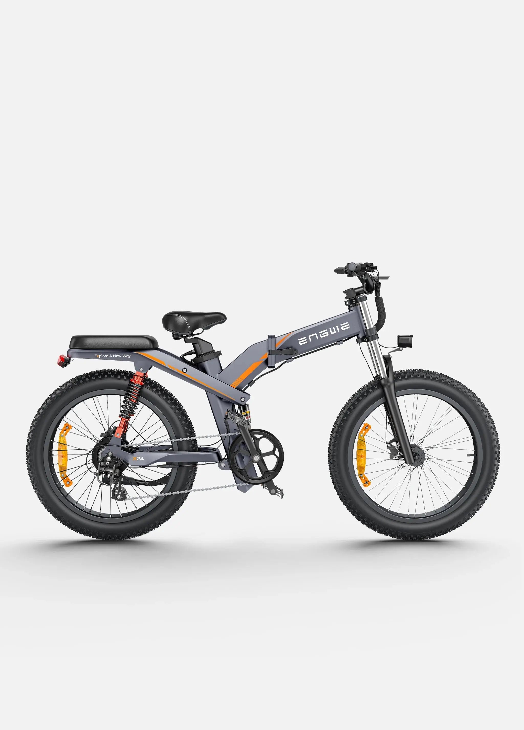 Fat Bike Électrique ENGWE X24 1000W Double Batterie - RIDETRIC