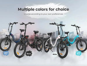 Vélo Électrique Pliant - SAMEBIKE CY20 - RIDETRIC