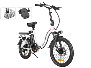 Vélo Électrique Pliant - SAMEBIKE CY20 - RIDETRIC
