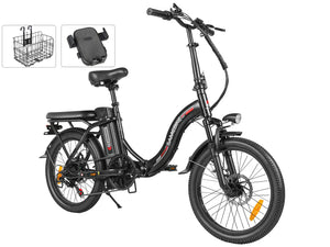 Vélo Électrique Pliant - SAMEBIKE CY20 - RIDETRIC