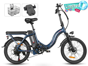 Vélo Électrique Pliant - SAMEBIKE CY20 - RIDETRIC