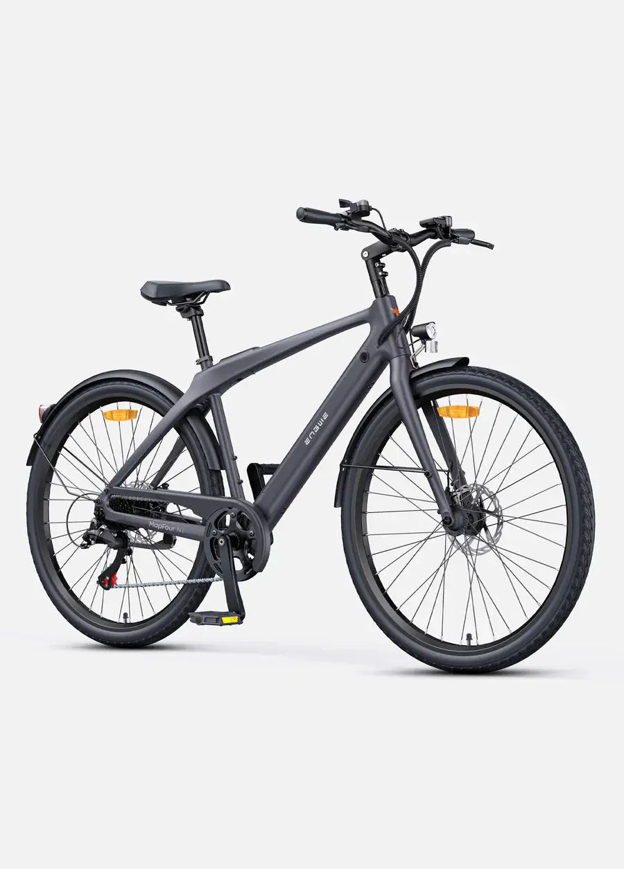ENGWE MAPFOUR N1 Air : Vélo Électrique urbain ultra-léger en fibre de carbone de 250W et longue portée de 100 km - RIDETRIC