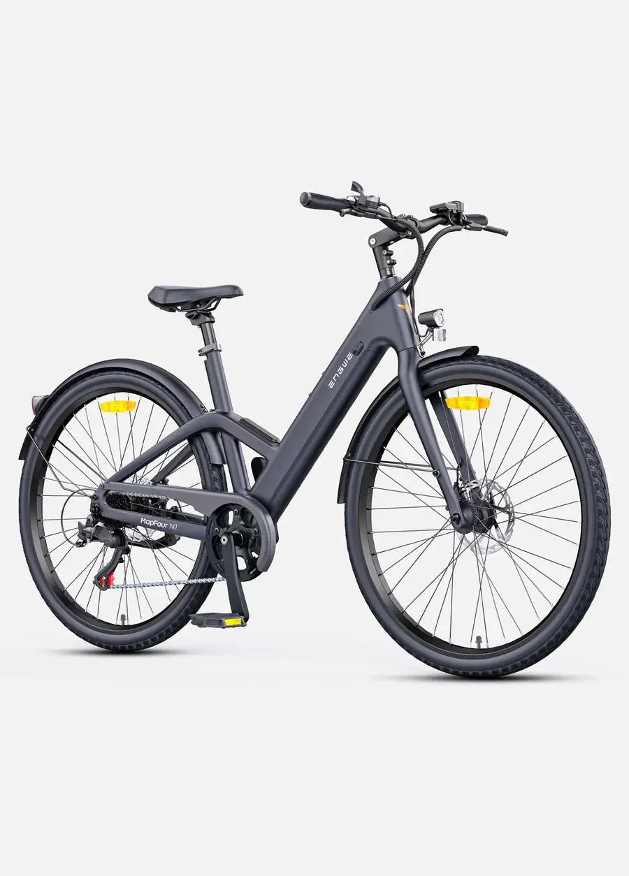 ENGWE MAPFOUR N1 Air : Vélo Électrique urbain ultra-léger en fibre de carbone de 250W et longue portée de 100 km - RIDETRIC