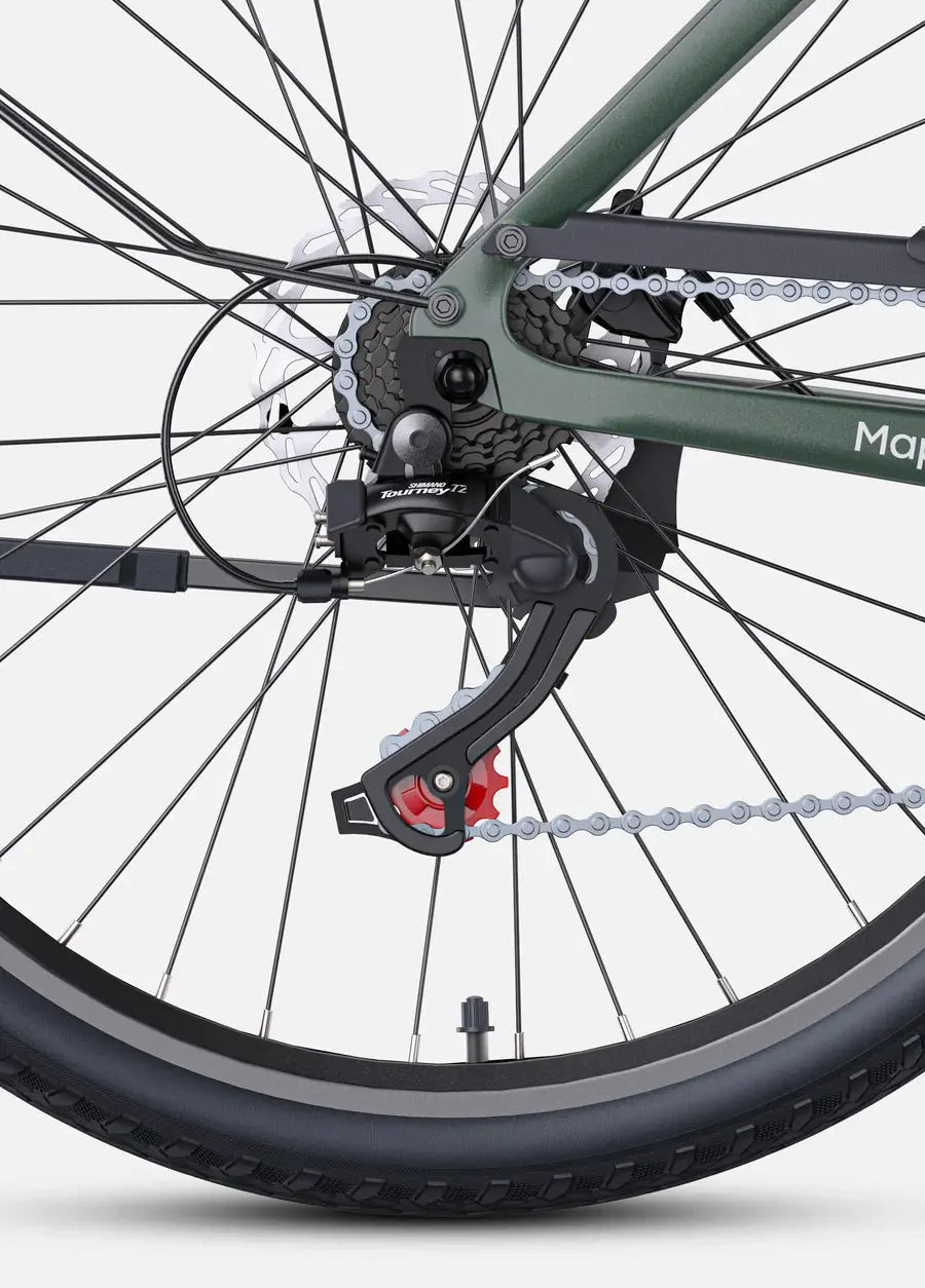 ENGWE MAPFOUR N1 Air : Vélo Électrique urbain ultra-léger en fibre de carbone de 250W et longue portée de 100 km - RIDETRIC
