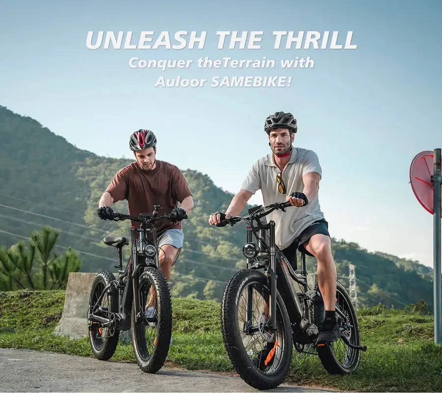 Fat Bike Électrique SAMEBIKE RSA08-II | 1000W |  Vélo Tout-terrain Ultime (Version améliorée) - RIDETRIC