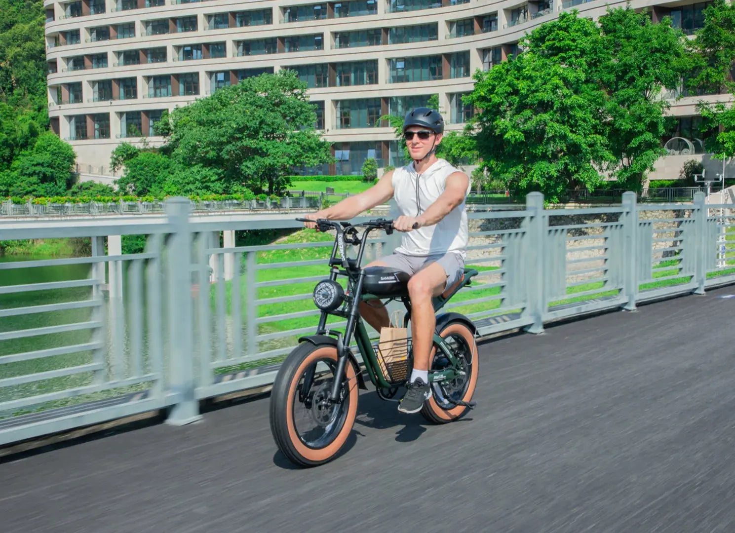 Fat Bike Électrique SAMEBIKE M20 | 1000W - RIDETRIC