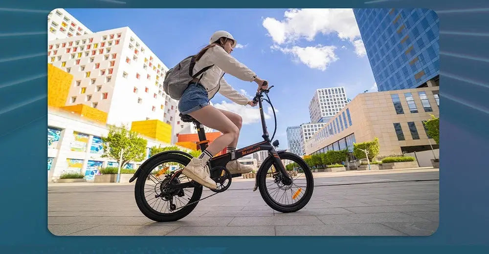 Vélo Électrique Pliant Kukirin V2 (Kugoo Kirin)  | 430W | Batterie amovible - RIDETRIC
