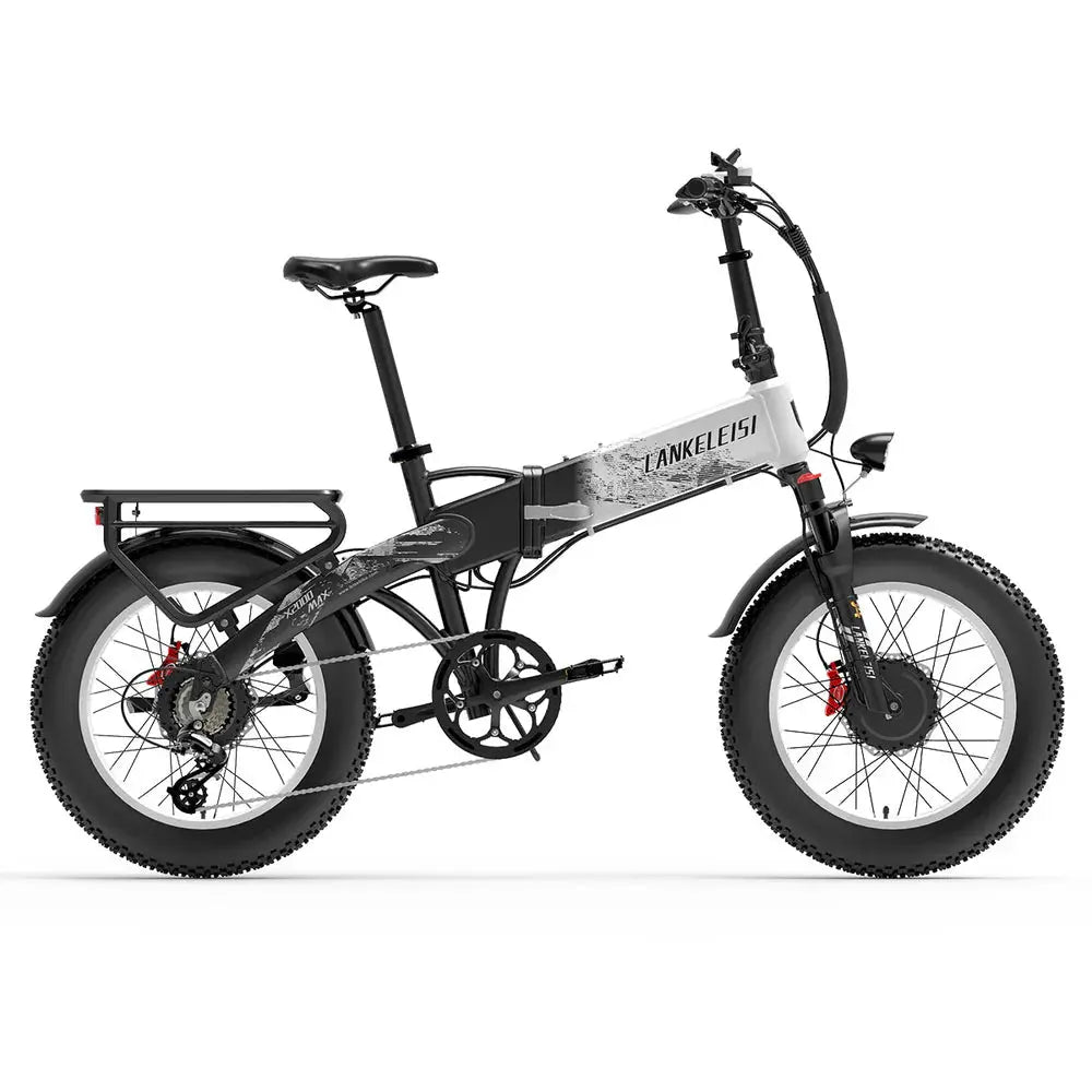 LANKELEISI X2000 MAX Fat Bike Électrique à double moteur 2000W (Nouveaux arrivages) - RIDETRIC