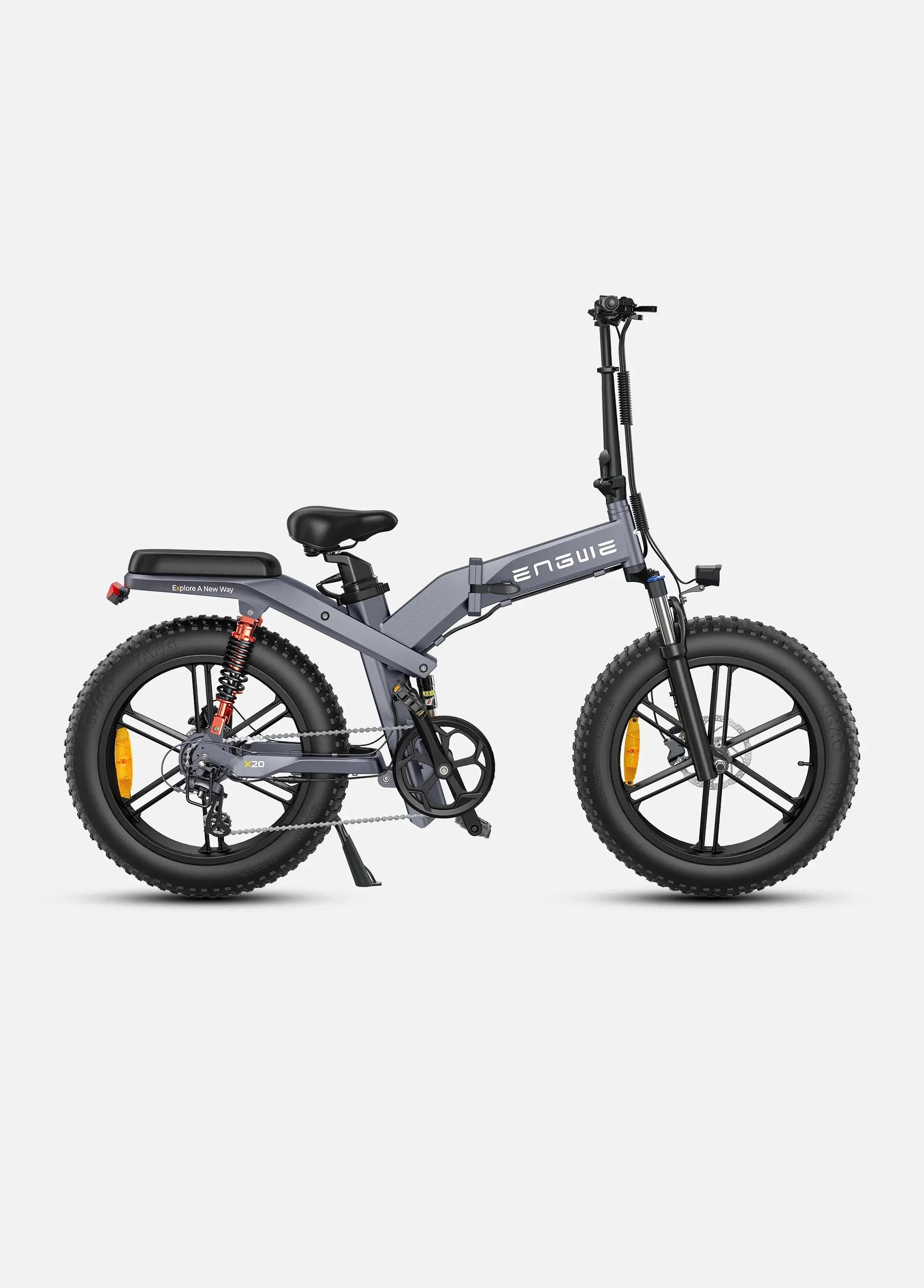 Fat Bike Électrique ENGWE X20 1000W Double Batterie - RIDETRIC