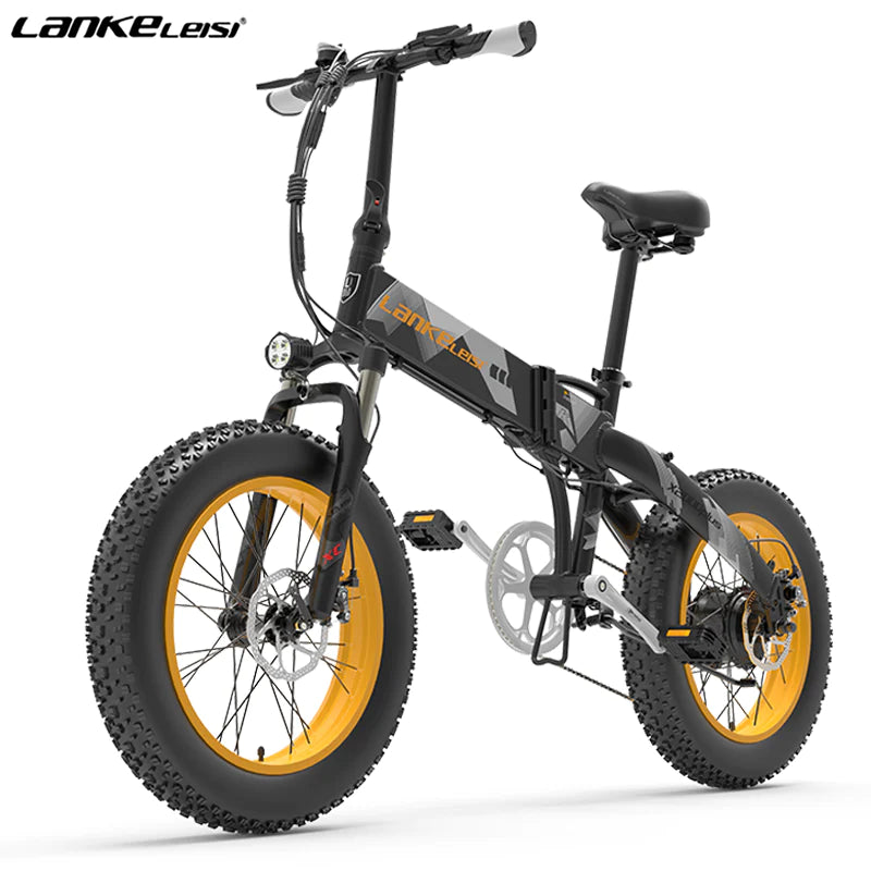 Fat Bike Électrique Pliant LANKELEISI X2000 Plus