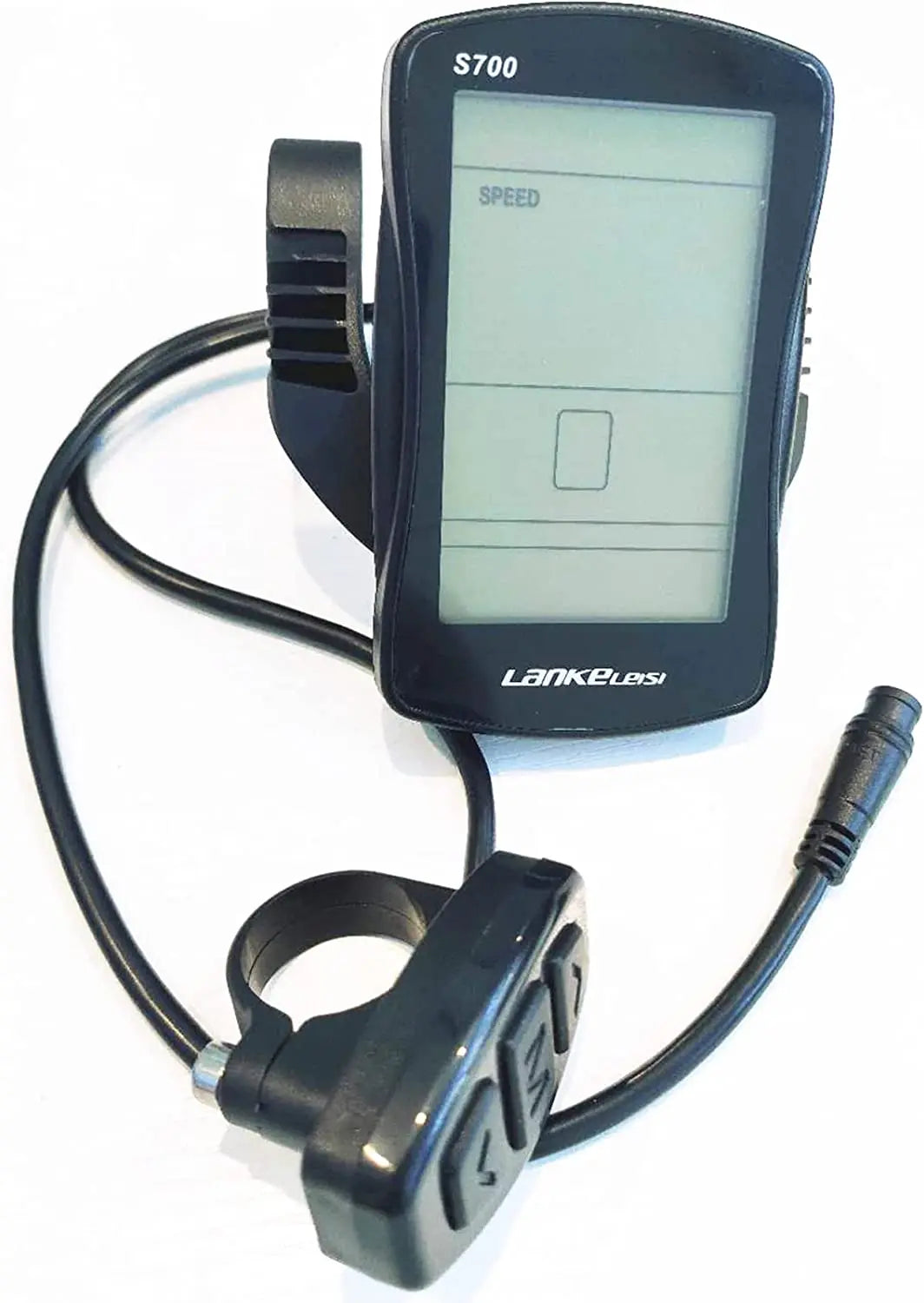 Écran LCD Pour Vélo Électrique - Contrôleur UART #2 - Support Guidon 22.2-31.8 Mm - 24-60V