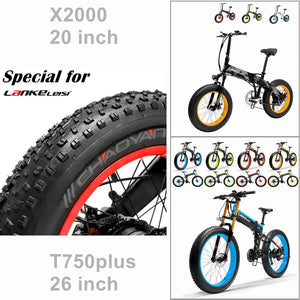 Pneu De Neige De Qualité 20/26*4.0 Pneu Extérieur/Chambre À Air - RIDETRIC